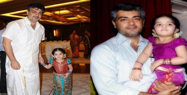 ajith take acting decision for his daughter