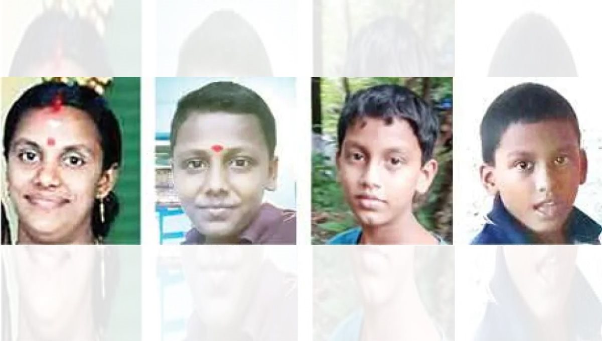 Kerala women killed 3 sons and commit suicide husband also dead