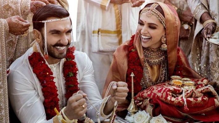 Deepika padukone ranveer singh marriage photos reveled first time