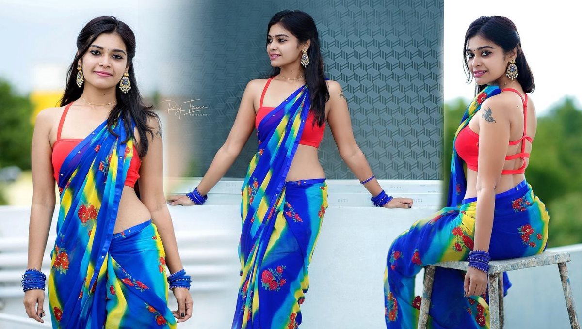 Serial actress dharsha gupta latest transparent dress photo goes viral
