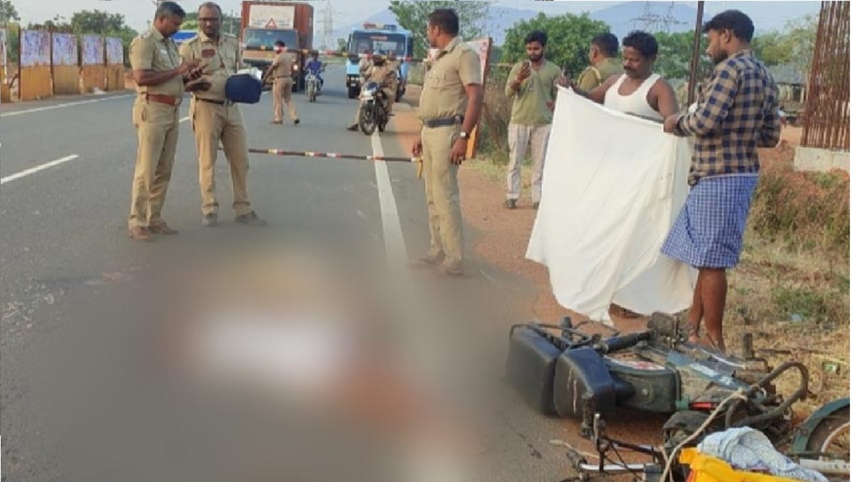 Dindigul Couple Died Accdient