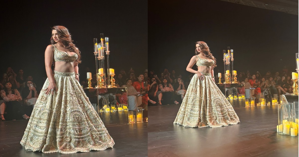 Actress Disha Patani Lakmé Fashion Week 2023 