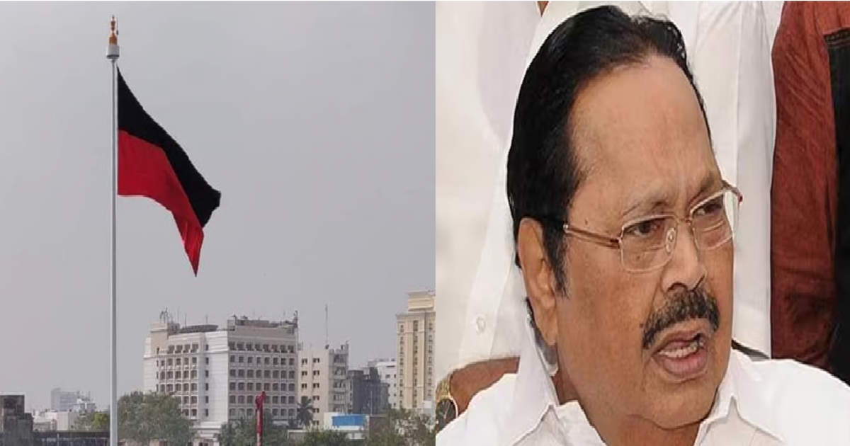 Duraimurugan Probes to DMK Supporters Remove Flag from public Place