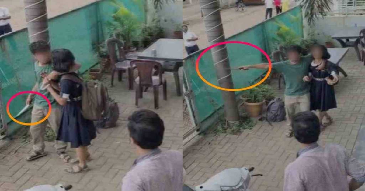 schoolgirl-threatened-knife-satara-video