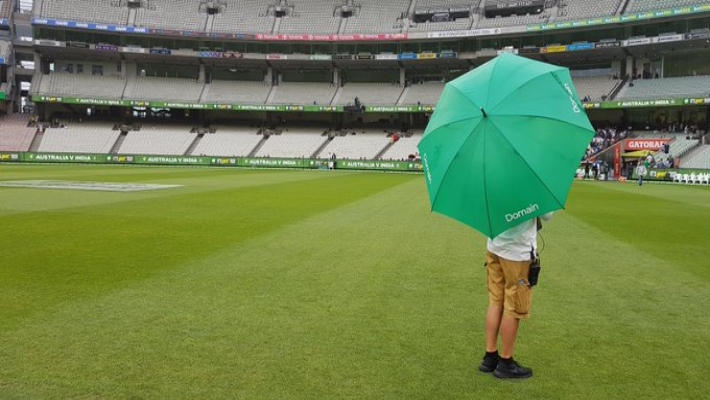 Rain delayed last day of 3rd test