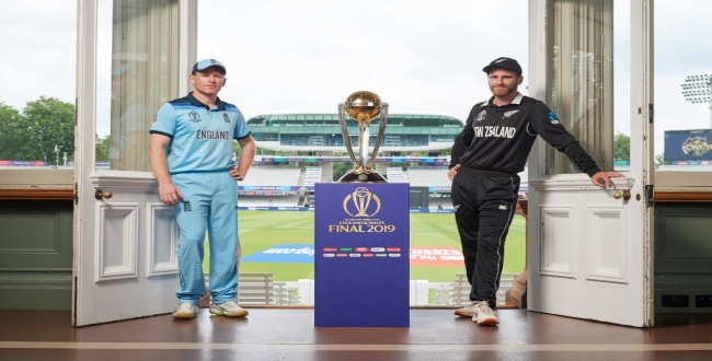 World cup final today at lords