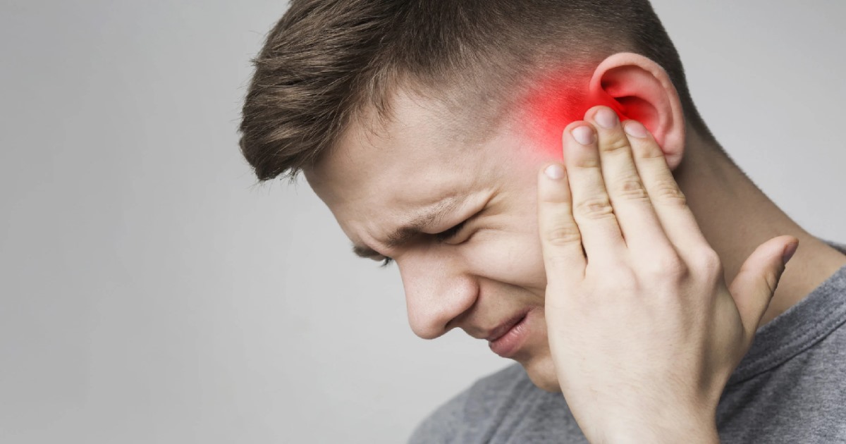 Is there a discharge from the ear