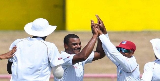 India loses wickets in first test against West indies 