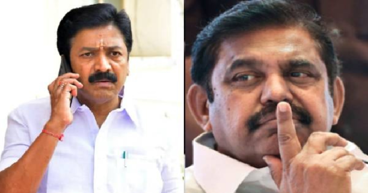 Internal Clash In AIADMK between eps and cvshanmugam teem 