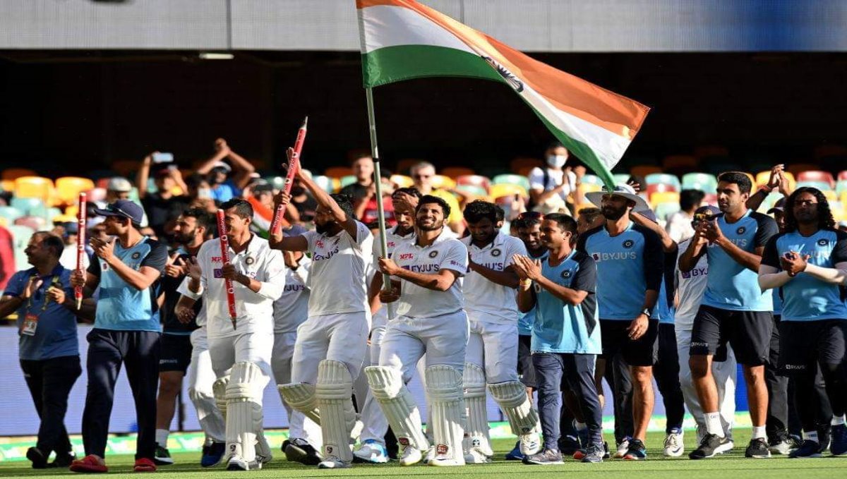 India won test series 