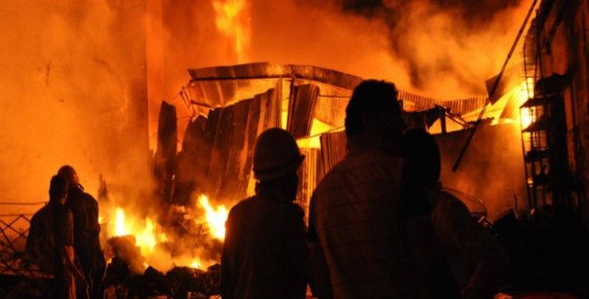 8 people died in fire accident