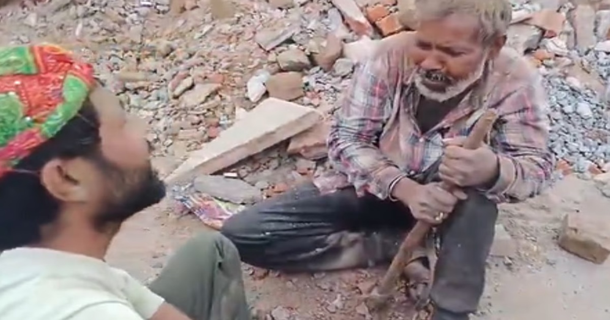 in UP Kannauj Drunken Man Atrocity