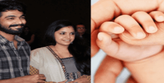 Gv prakash and saindhavi belessed with girl baby