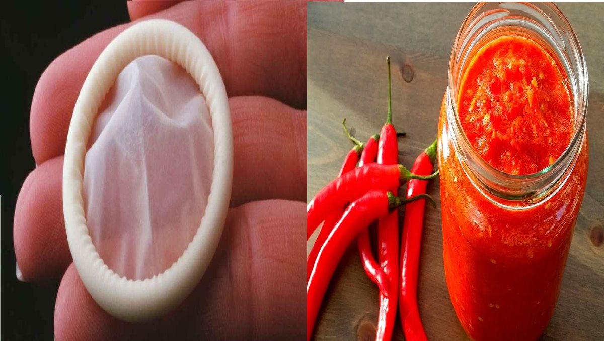 a Wife Confirm Husband Affair Another Girl She Add Condom Hot Chilly Sauce Private Parts Rush 