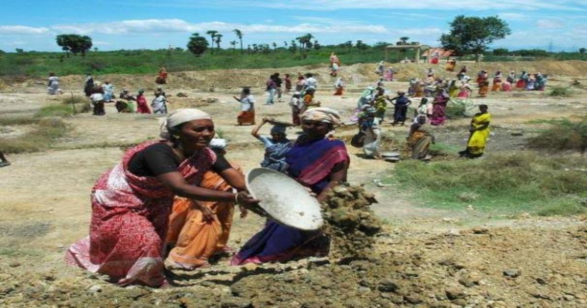 Mahathma gandhi 100 days working scheme