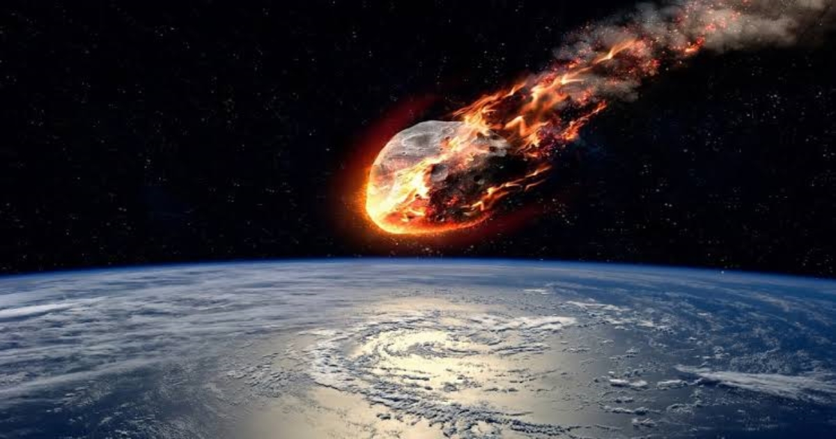 A meteor hits Earth on Valentine's Day