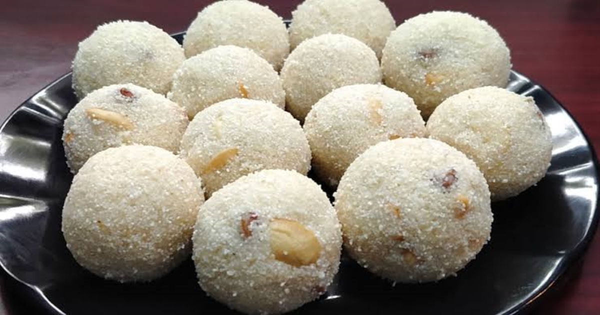 Rava Laddu Preparation 