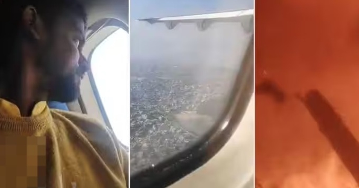 Nepal plane crash live video