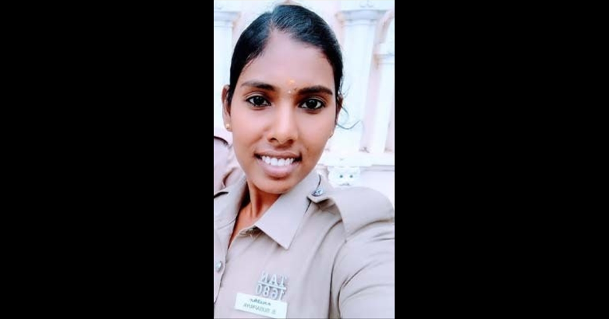 in Thanjavur Cop Dies by Accident 