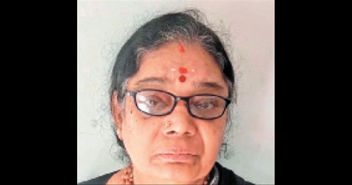   in Chennai Mylapore Cops Arrested 59 Aged Lady on Theft Case 