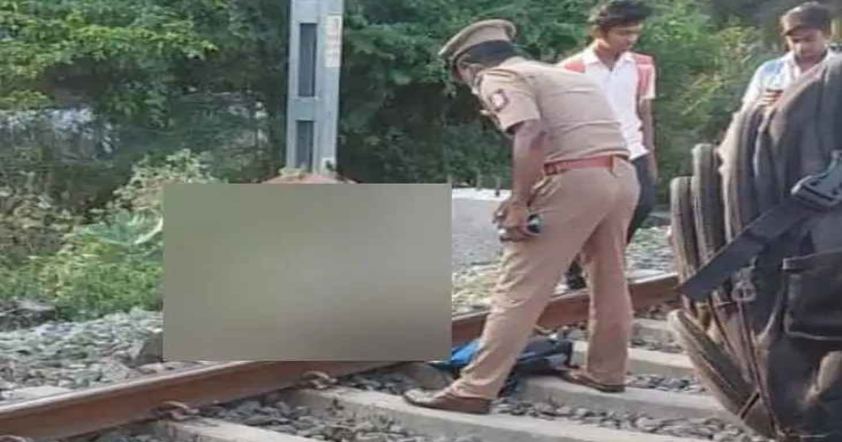 A student's leg got caught in a train wheel in Cuddalore