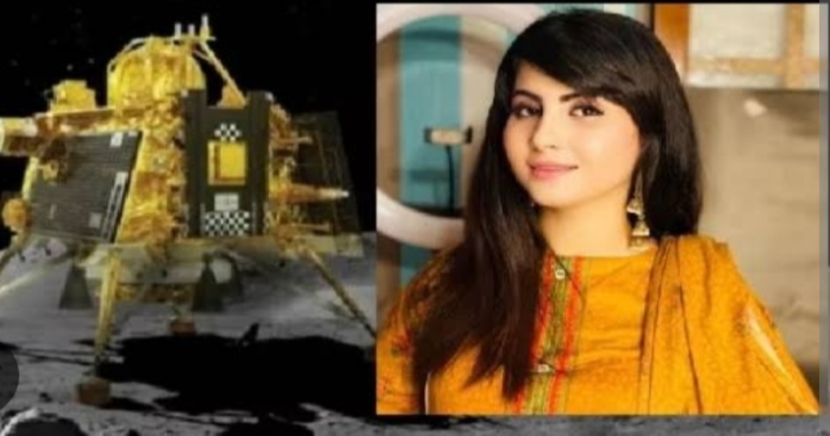 Pakkiston actress twit about chandrayan success