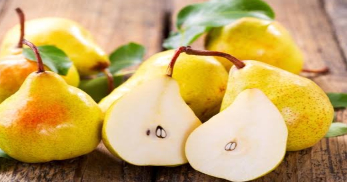 Benefits of pear fruit 