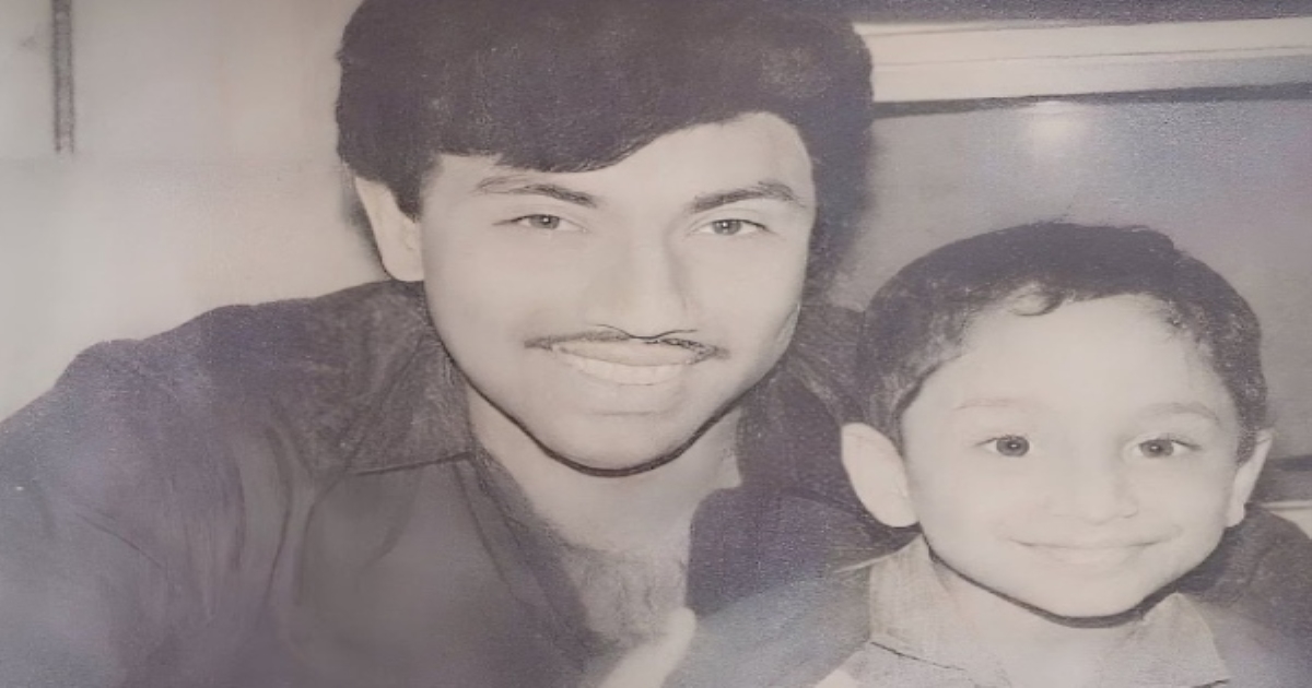 Sathyaraj with bagath basil childhood photo viral