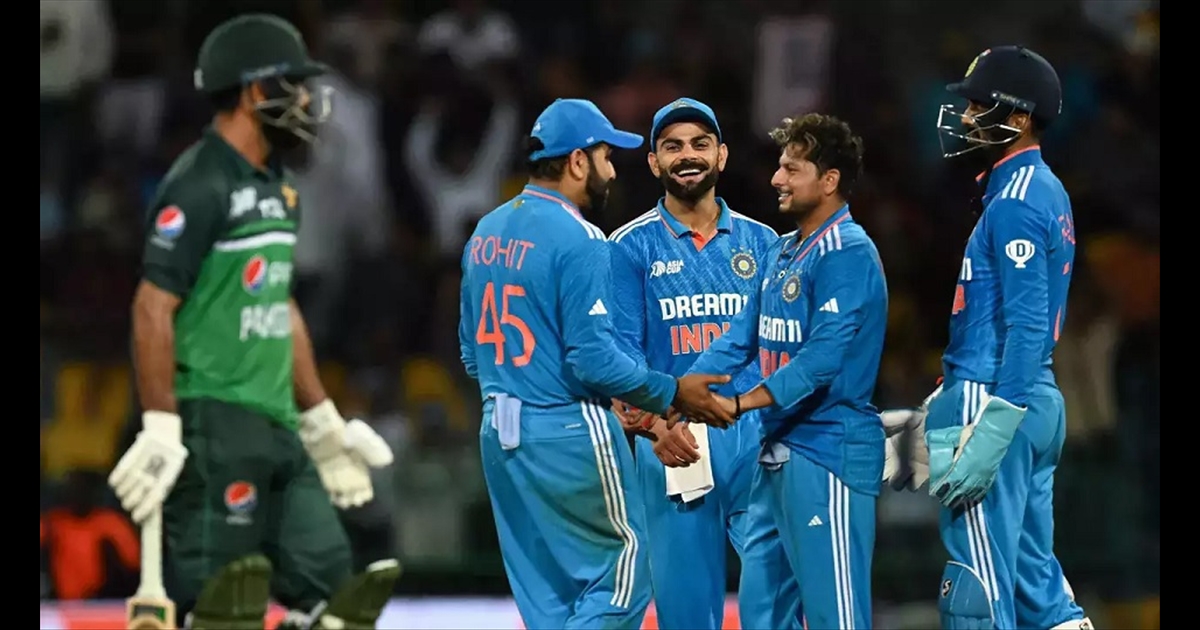 India defeated Pakistan by 228 runs in the Asia Cup Super-4 round