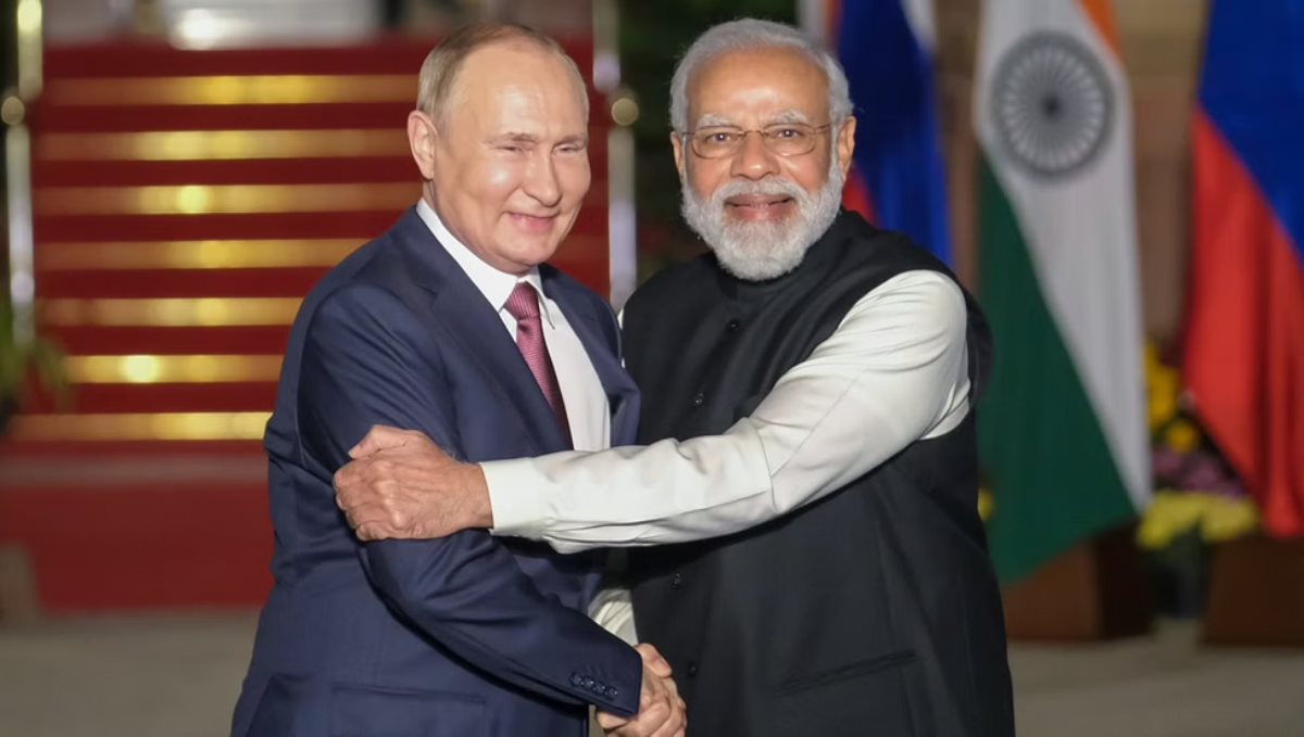 Indian Prime Minister Speech with Russia President Vladimir Putin Today