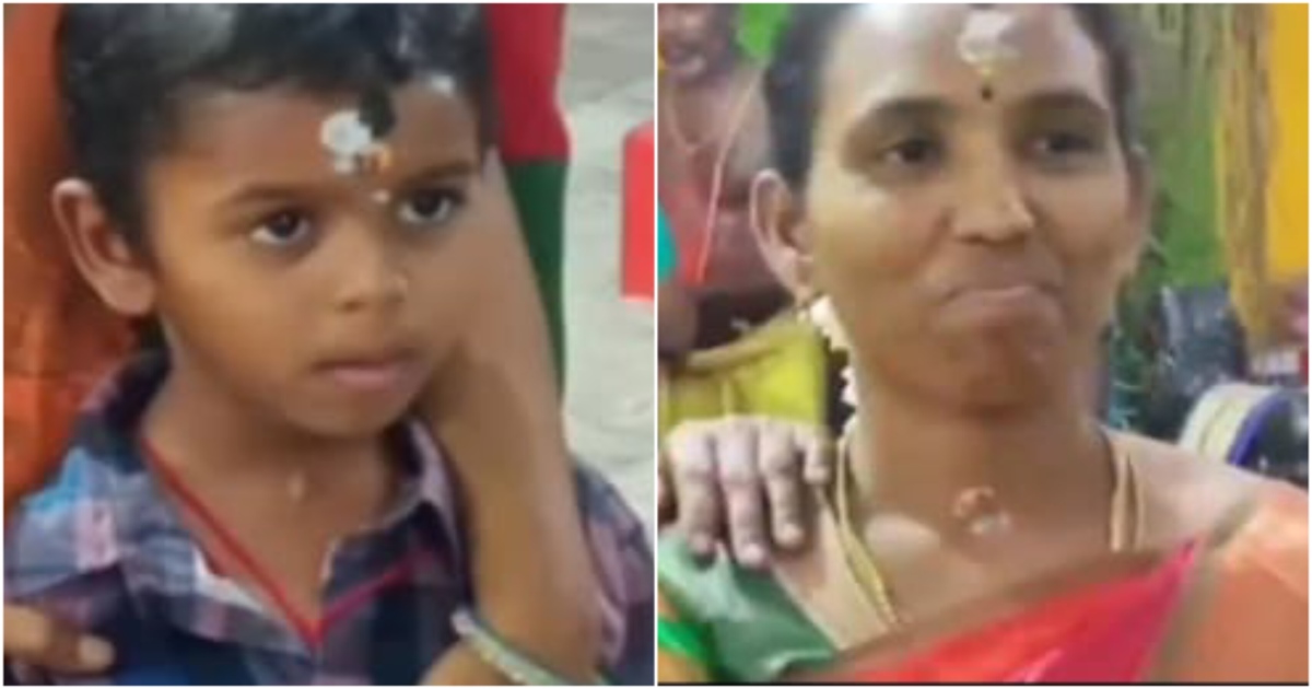   in Virudhunagar Sivakasi Mother and Son Dies 