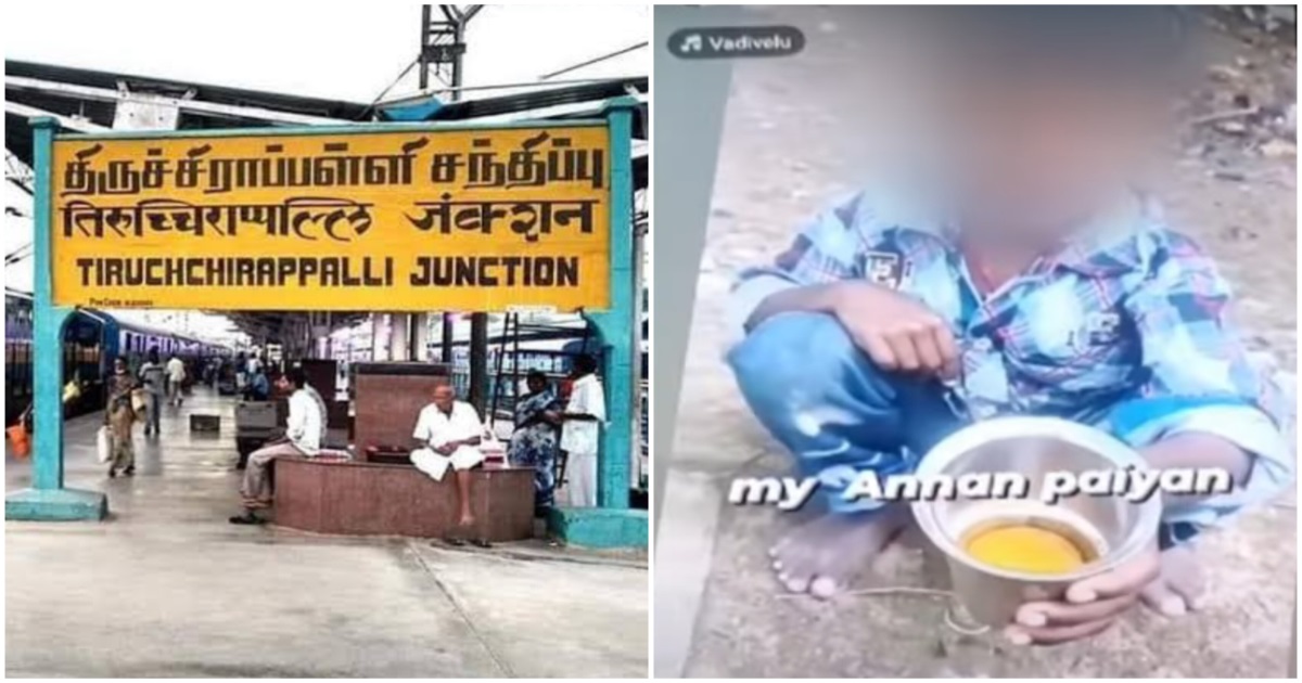 in Trichy 7 Year Old Boy Liquor Drinking