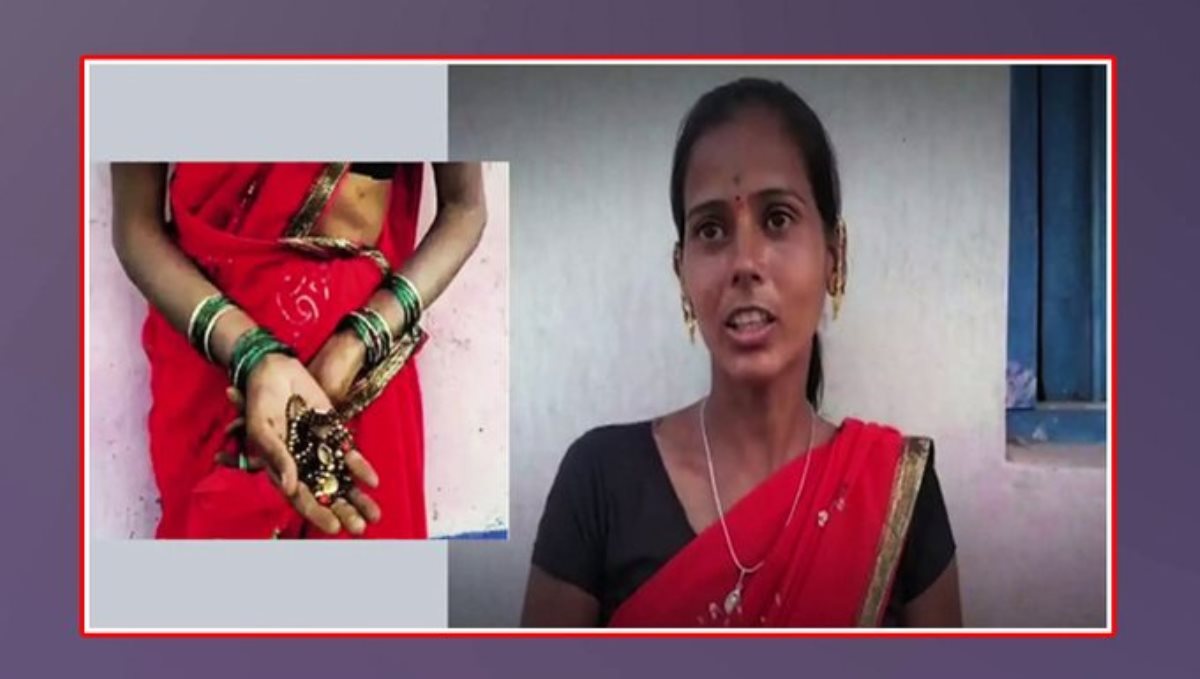 Women gave her thaali to trafic police for fine amount