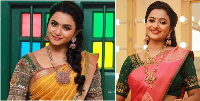 Vijay tv serial actress janani modern look photos
