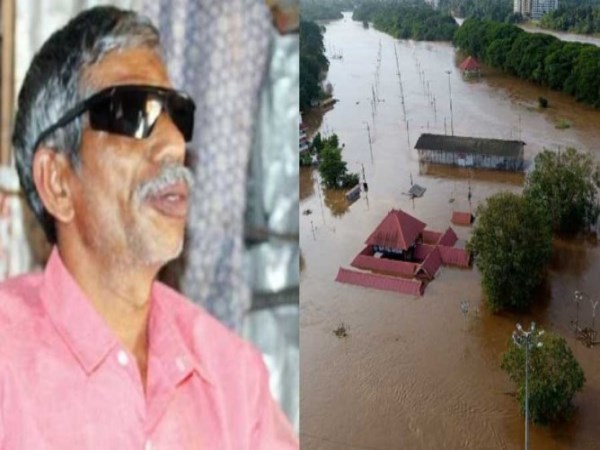 man loss his 2 eyes in kerala flood