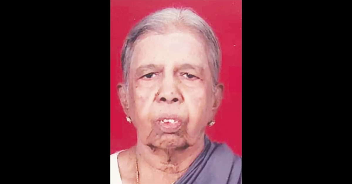 Chennai Thiruvotriyur 95 Aged Mother Eye Donation 
