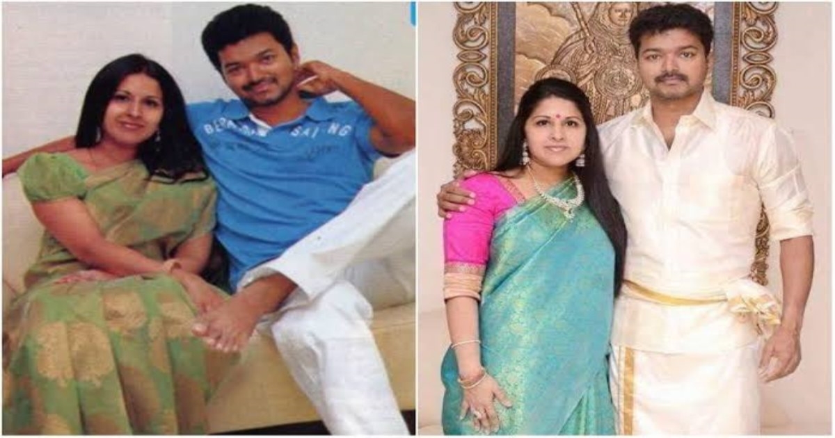Vijay wife sangeetha parents photo viral