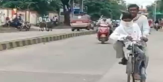 madhya-pradesh-man-cycles-105-km-for-son-exam