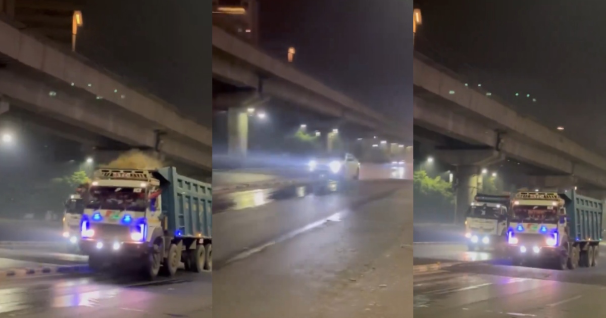 Gurugram Road Speed Breakers Cause Major Accident 