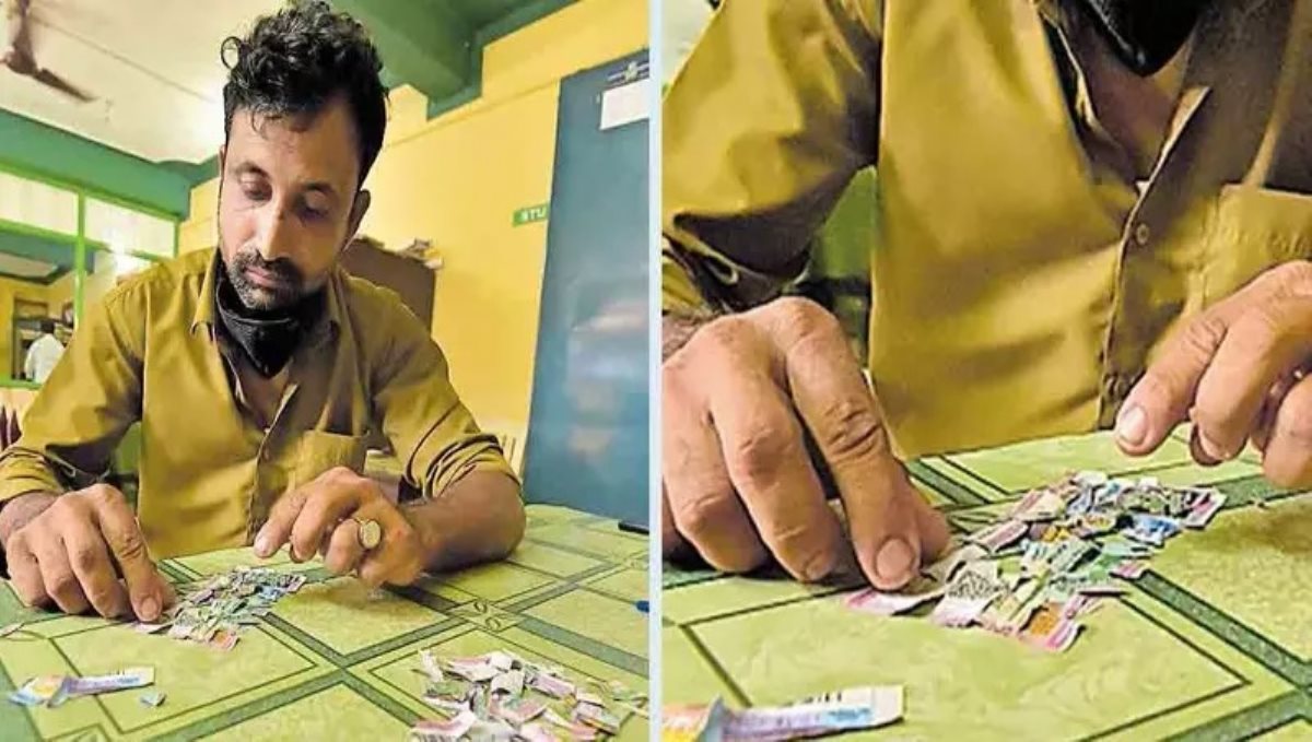 Kerala auto driver rips winning lottery sheet