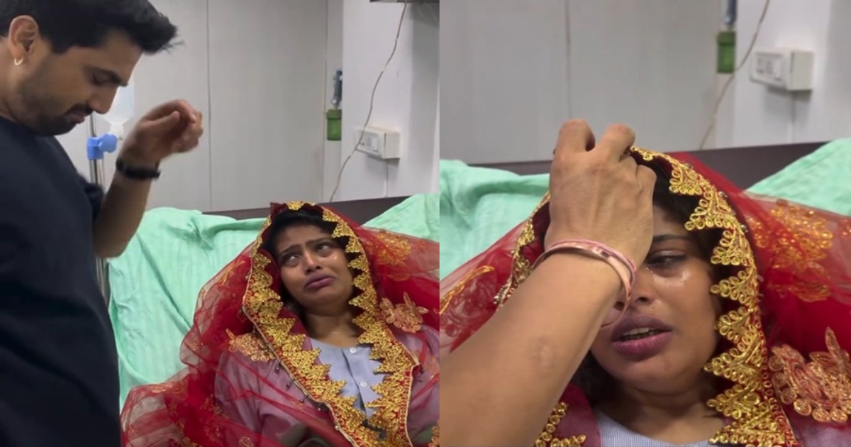 Boyfriend Marries Terminally Ill Cancer-Stricken Girlfriend in Emotional Hospital Wedding