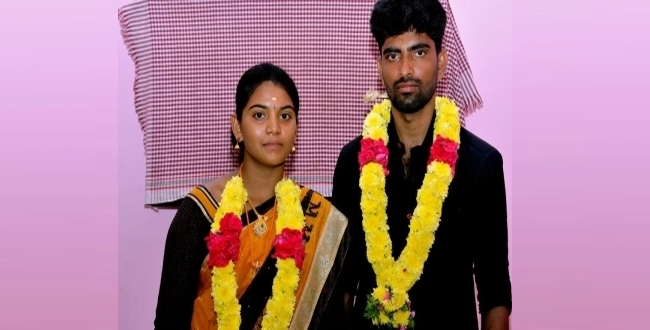 Erode newly married couples attacked by family members