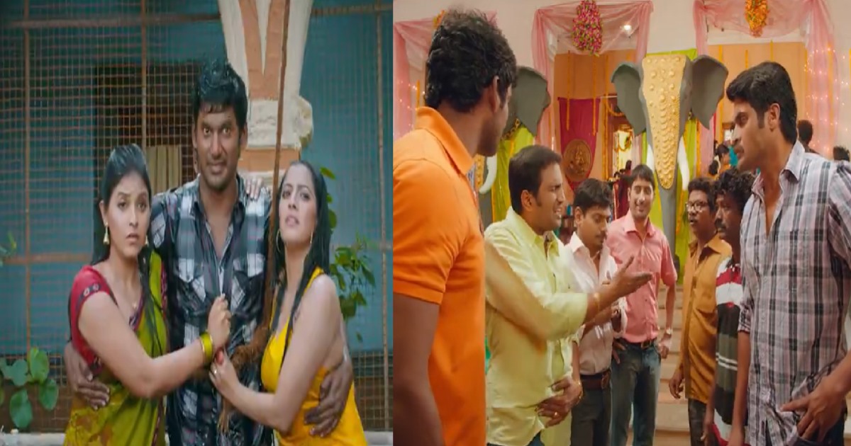 actor-vishal-santhanam-starring-madha-gaja-raja-glimpse