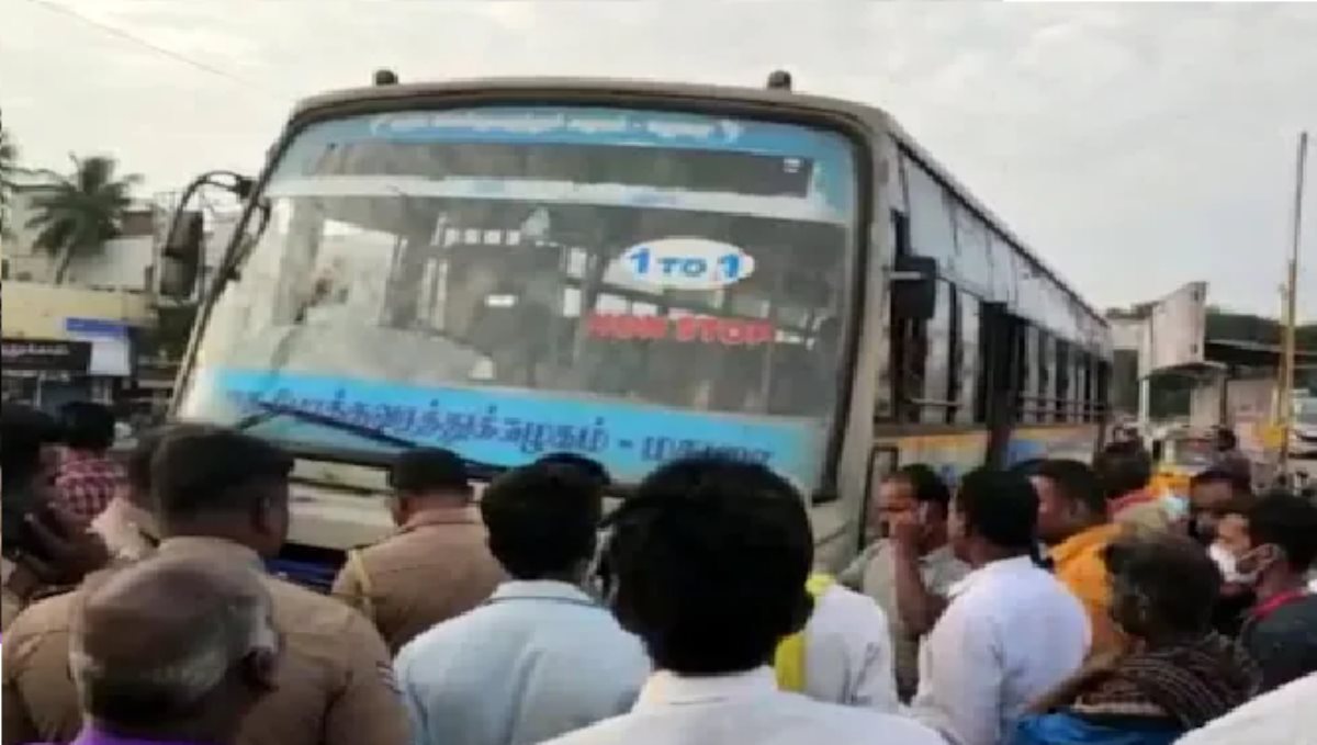 Madurai Arapalayam to Kodaikanal Govt Bus Driver Arumugam Died Kalavasal Heart Attack 