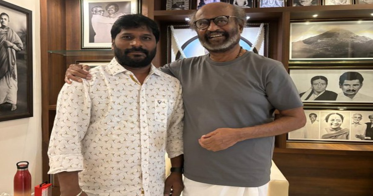 Maharaja Movie Director Nithilan meets with Rajinikanth 