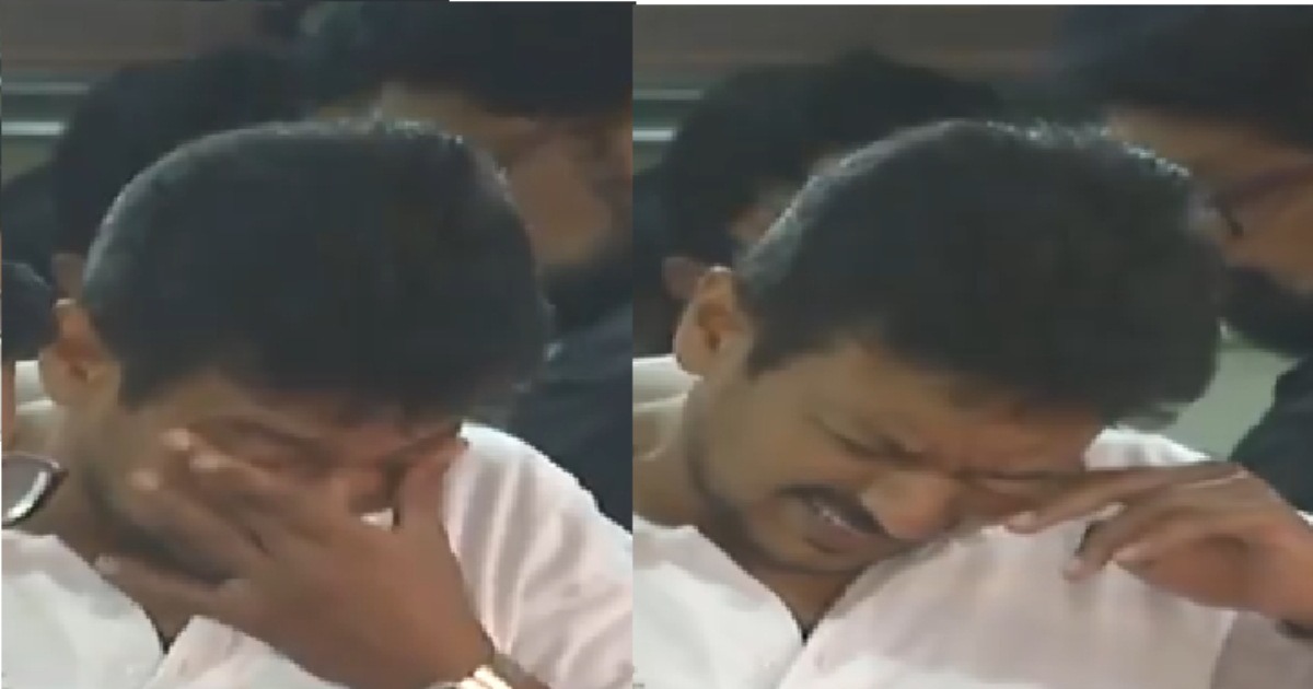 Murasoli Selvam Death Udhayanidhi Stalin Cry 