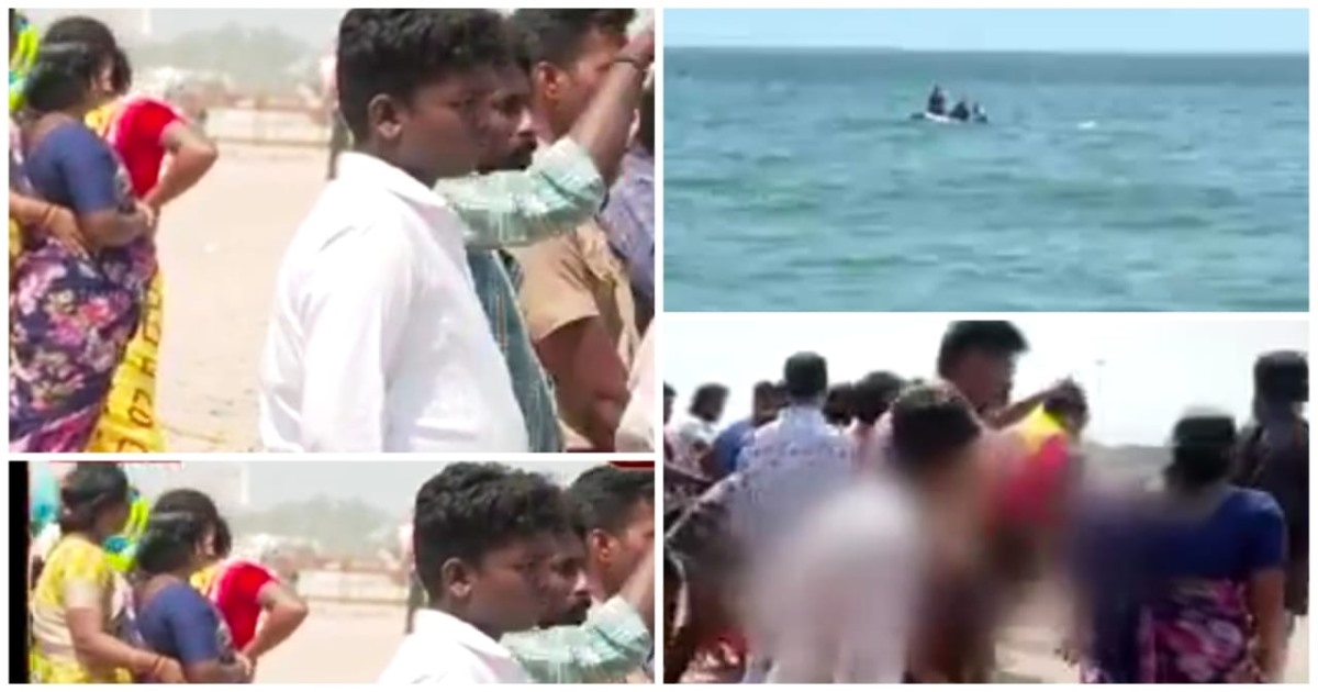 in Chennai Marina Beach College Students Dies 