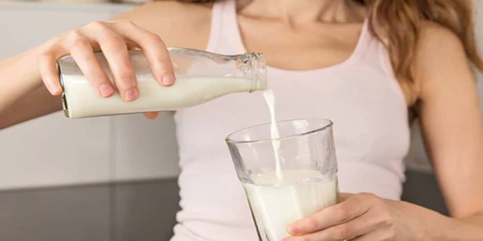Milk Drinking Habit Beauty of Face