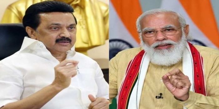 mk stalin request to modi