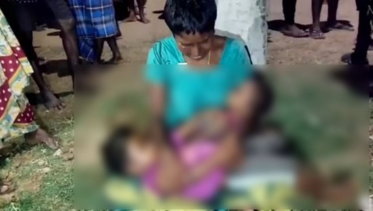 mom killed two children in pudukkottai